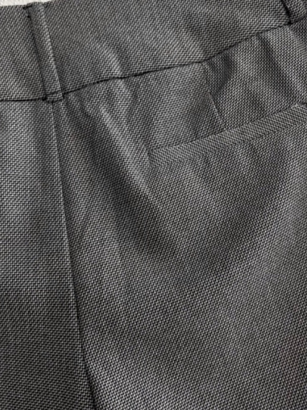 Nine West Boot Cut Trouser Pants Houndstooth Tummy Control Black White  Size 4 - Picture 7 of 10